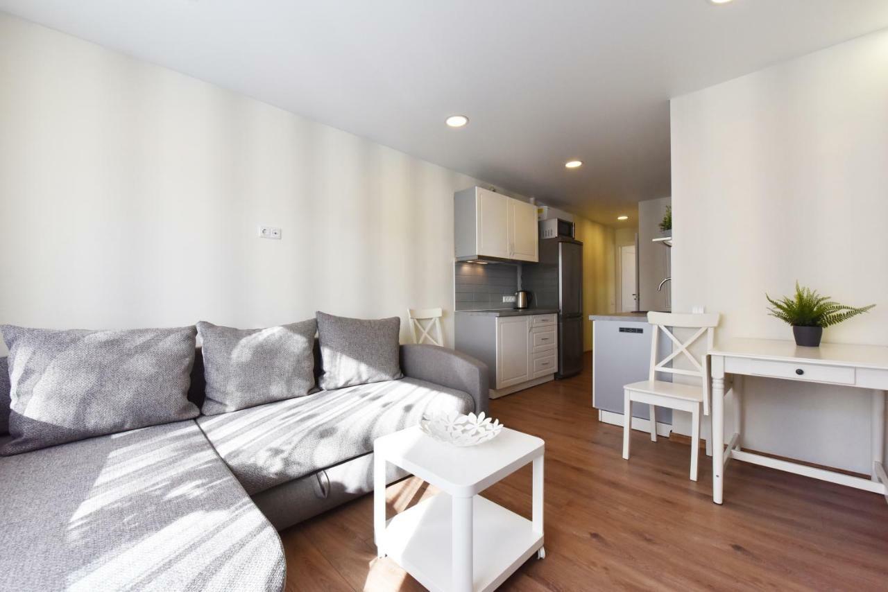 Baltieji Senamiescio Apartamentai Prie Aqua Parko Druskininkai Exteriör bild
