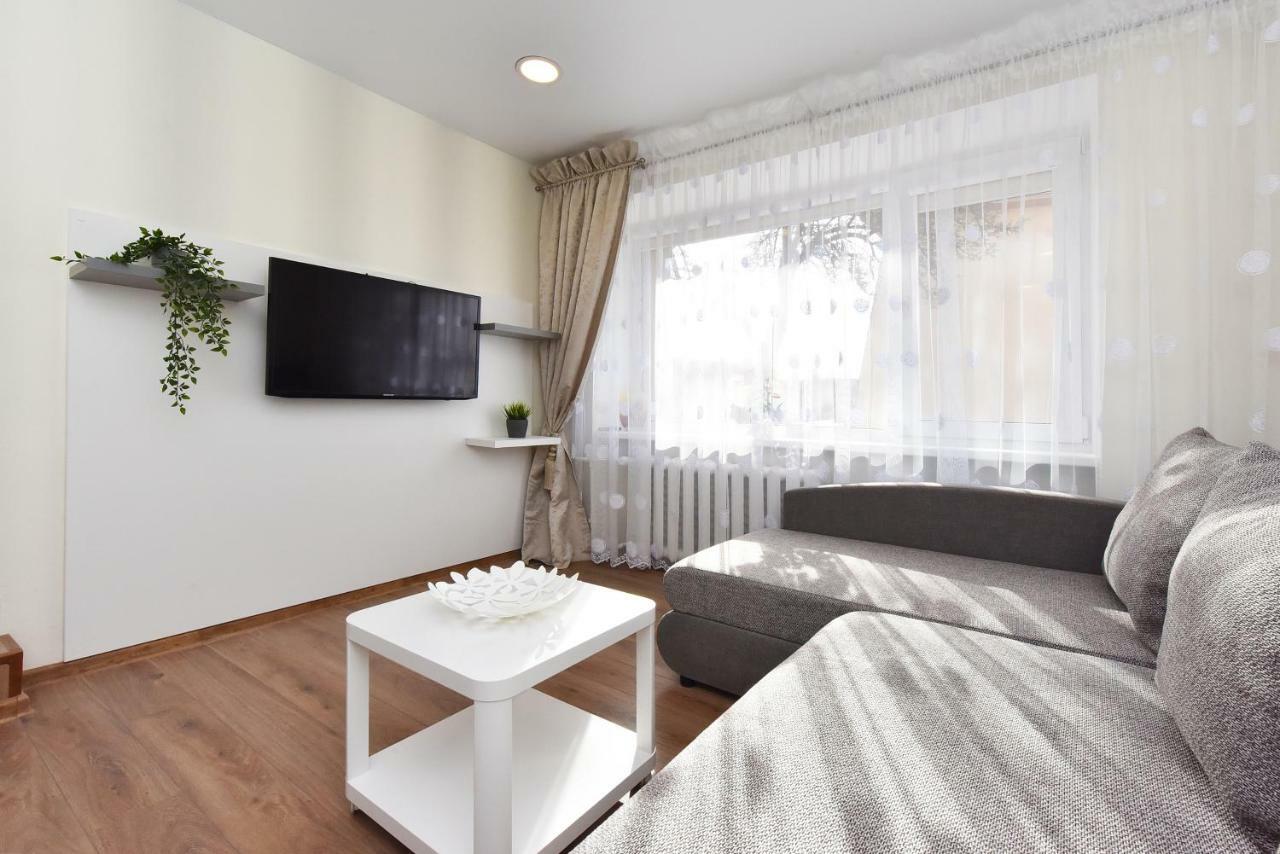 Baltieji Senamiescio Apartamentai Prie Aqua Parko Druskininkai Exteriör bild